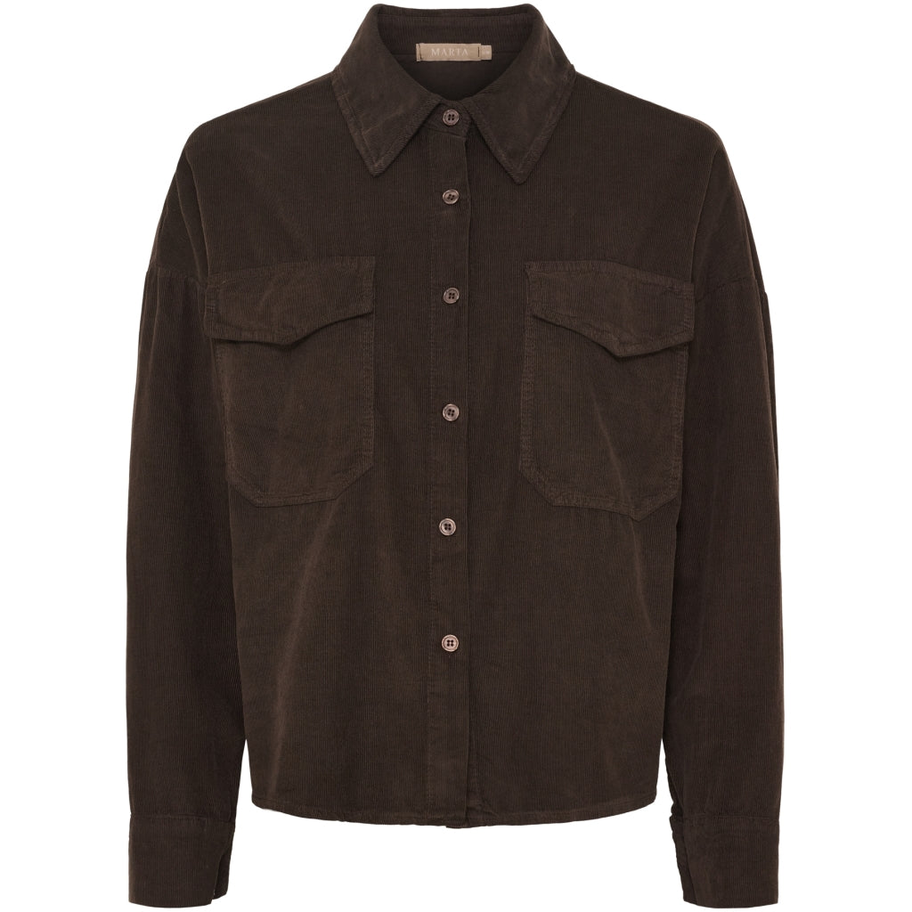 MARTA DU CHATEAU Marta du Chateau dam jacka MdcBirdie 258918V Shirt Moro635
