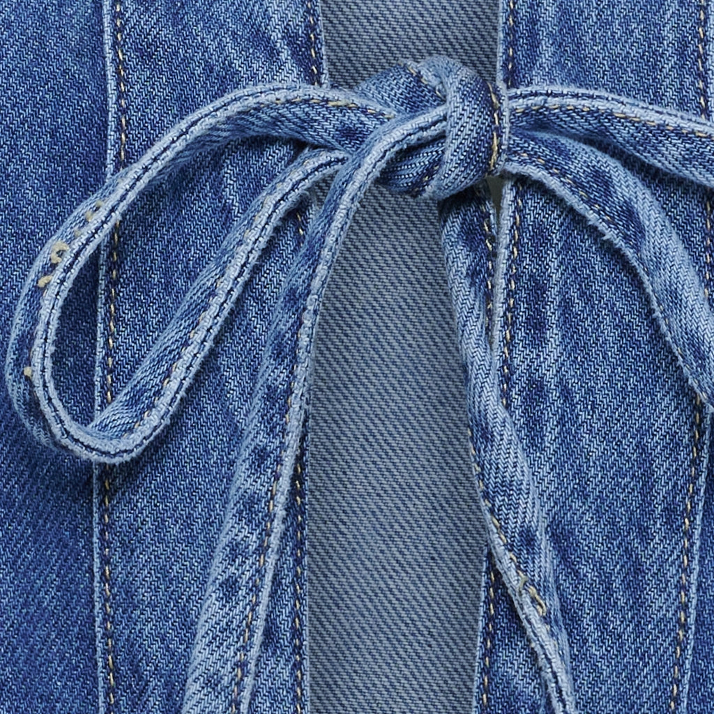 MARTA DU CHATEAU Marta du Chateau dam jacka MdcErin MDC248-V9105 Denim Jacket Blue Denim