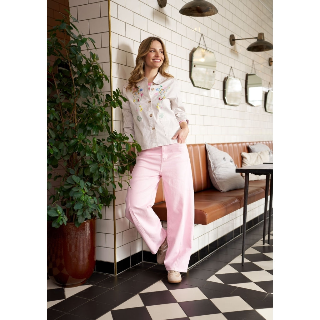 MARTA DU CHATEAU Marta du Chateau dam jacka MdcJewel 268399 Jacket Sabbia4155