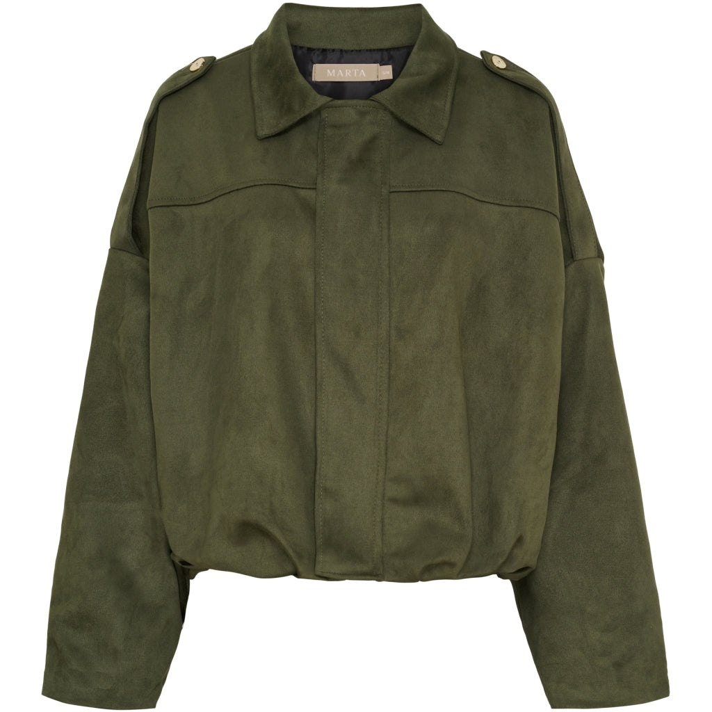 MARTA DU CHATEAU Marta du Chateau dam jacka MdcKamelia 7821 Jacket Military