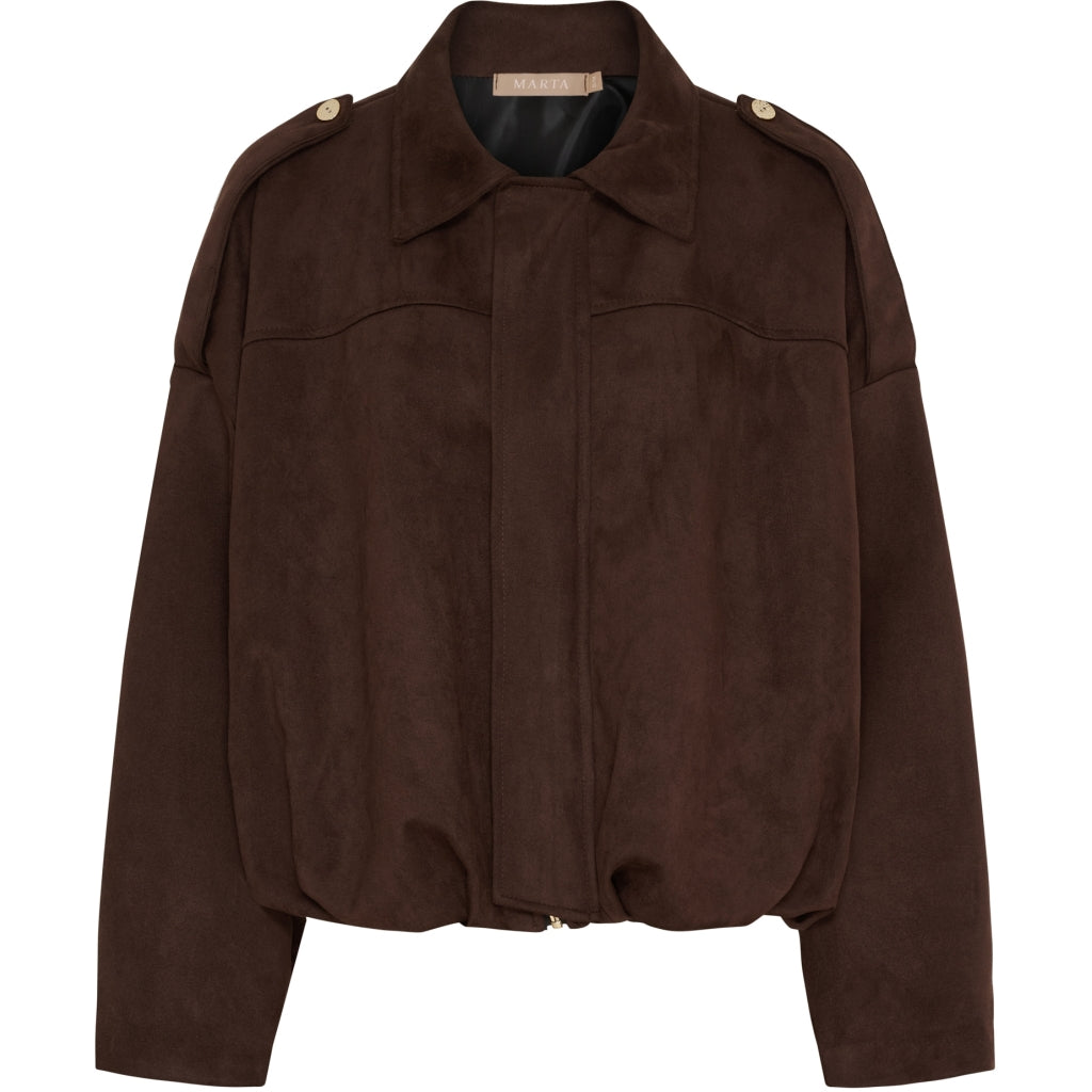 MARTA DU CHATEAU Marta du Chateau dam jacka MdcKamelia 7821 Jacket Moro