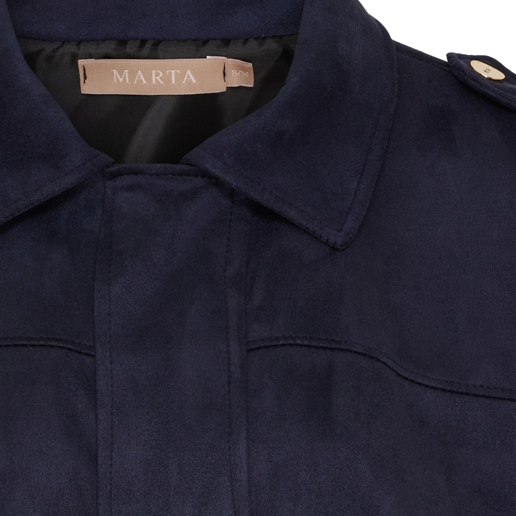 MARTA DU CHATEAU Marta du Chateau dam jacka MdcKamelia 7821 Jacket Navy