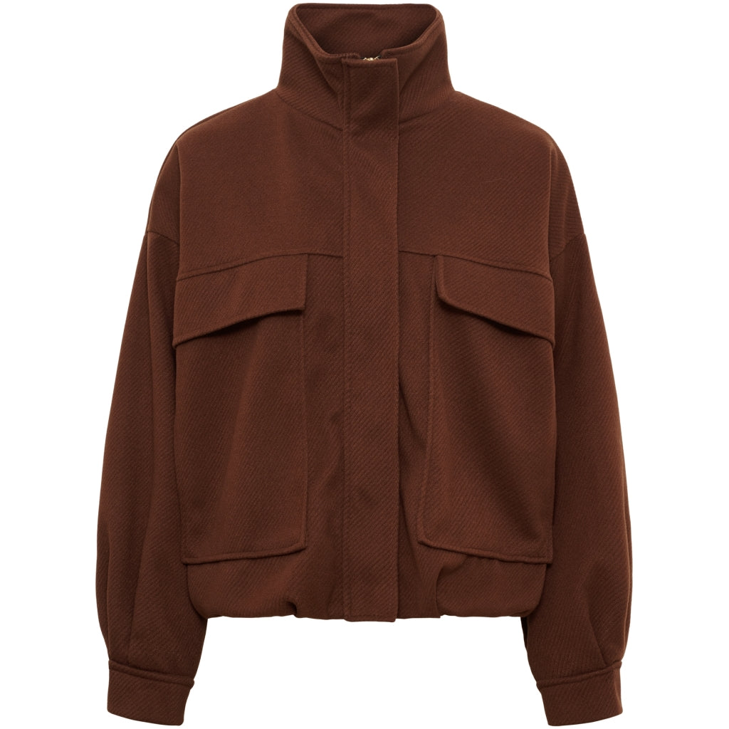 MARTA DU CHATEAU Marta du Chateau dam jacka MdcLumi 7896 Jacket Caffe