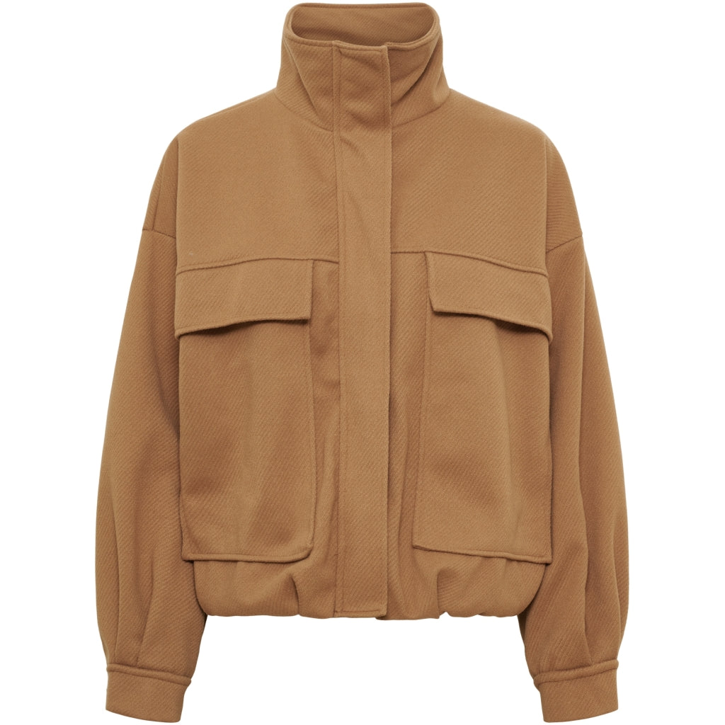 MARTA DU CHATEAU Marta du Chateau dam jacka MdcLumi 7896 Jacket Camello