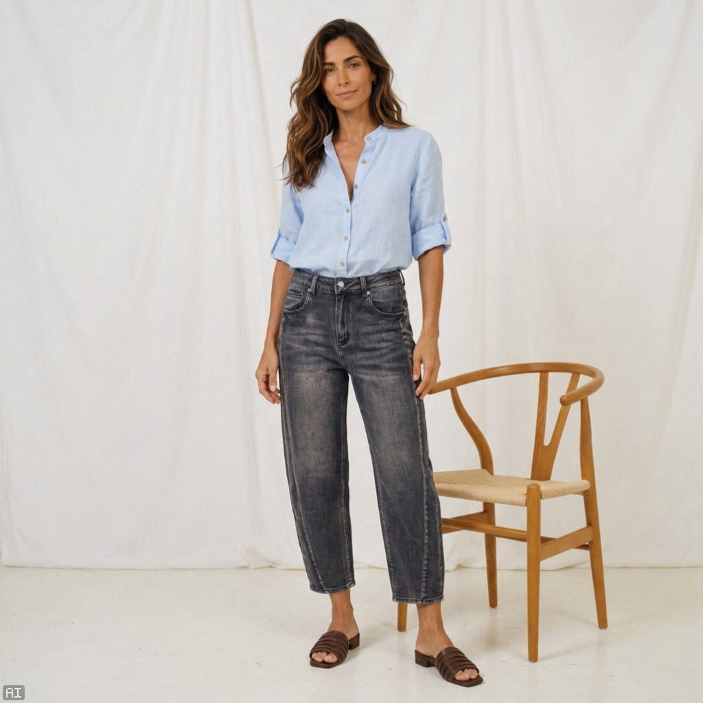 MARTA DU CHATEAU Marta du Chateau dam jeans MdcFah SW3218 Jeans Denim