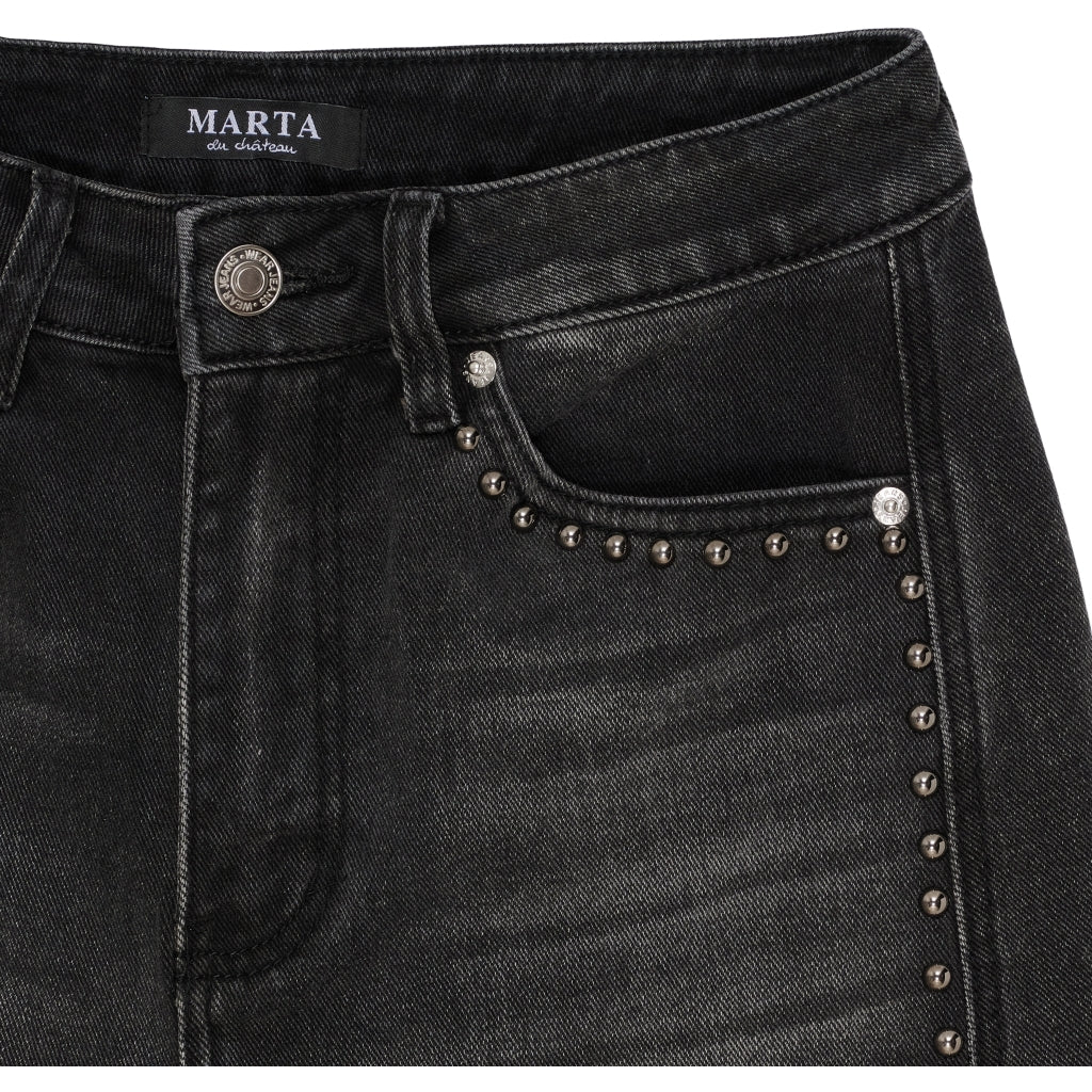 MARTA DU CHATEAU Marta du Chateau dam jeans MdcIngeborg MDC213-8529 Jeans Grey