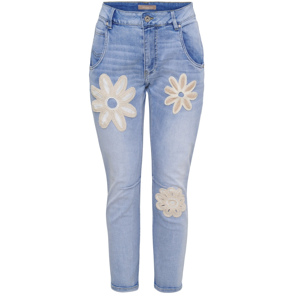 MARTA DU CHATEAU Marta du Chateau dam jeans MdcIscah SW1801 Jeans Blue