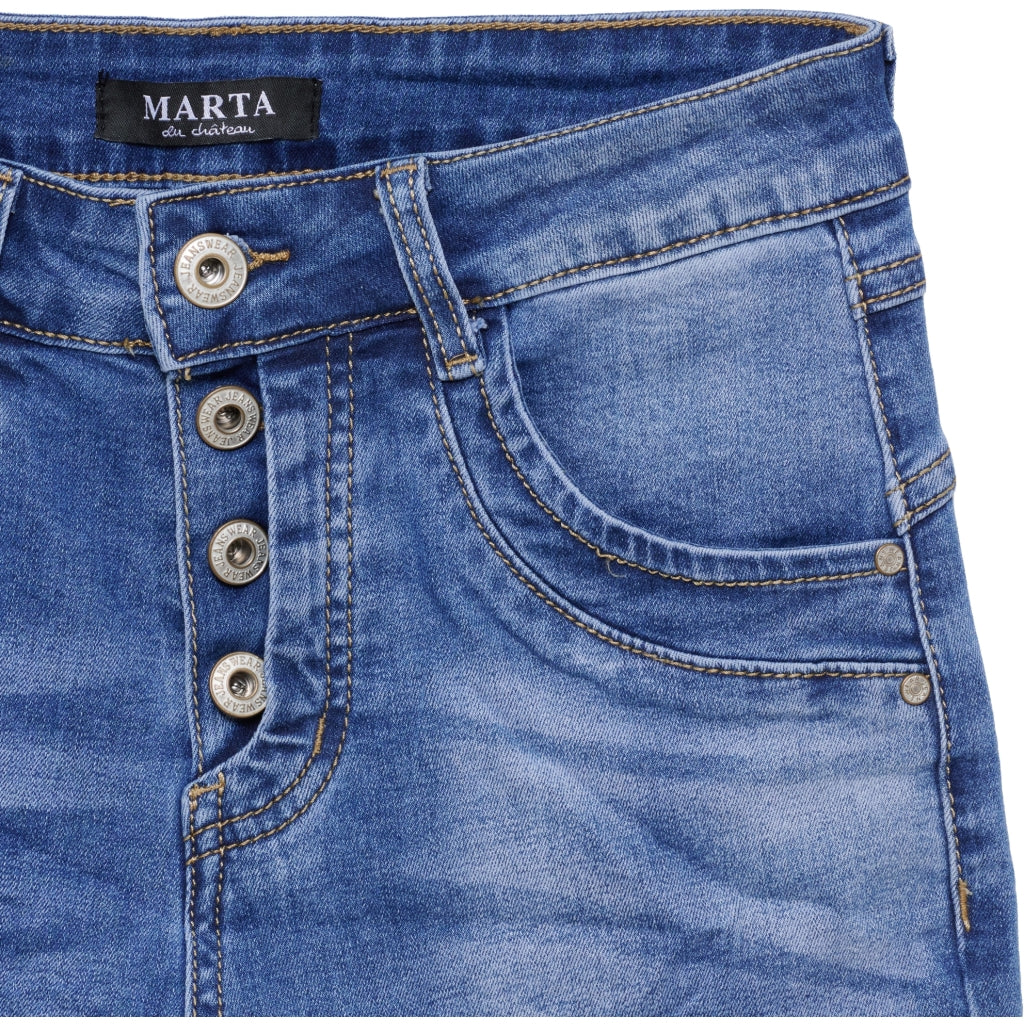MARTA DU CHATEAU Marta du Chateau dam jeans MdcMilly MDC245-2226 Jeans Denim