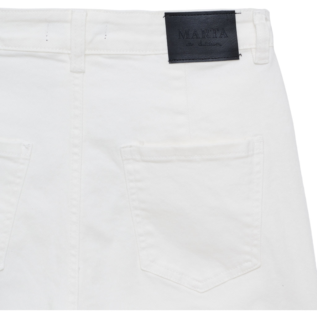 MARTA DU CHATEAU Marta du Chateau dam jeans MdcMiltus MDC243-JP9128 Jeans White