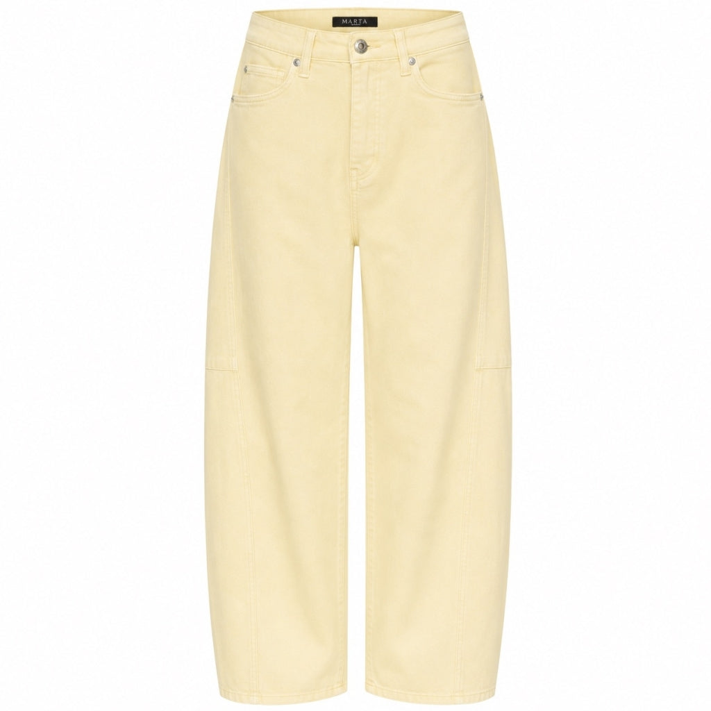 MARTA DU CHATEAU Marta du Chateau dam jeans MdcMiltus MDC243-JP9128 Jeans Yellow