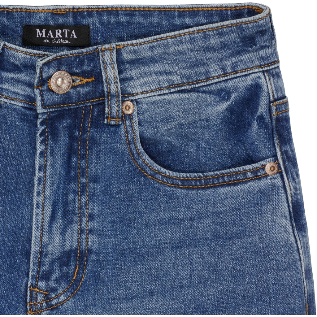 MARTA DU CHATEAU Marta du Chateau dam jeans MdcMinus MDC241-JP9082 Jeans Denim