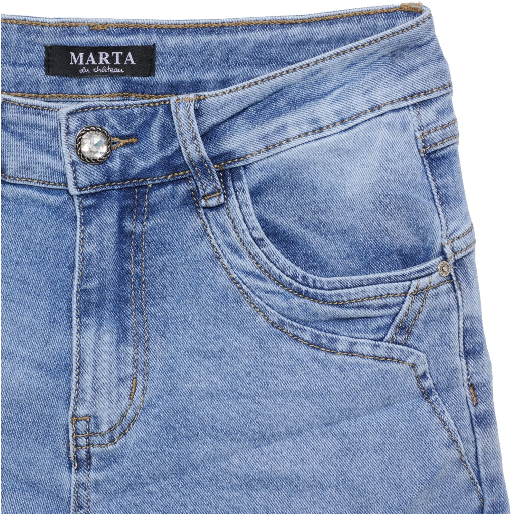 MARTA DU CHATEAU Marta du Chateau dam jeans MdcMolli MDC246-26352 Jeans Denim