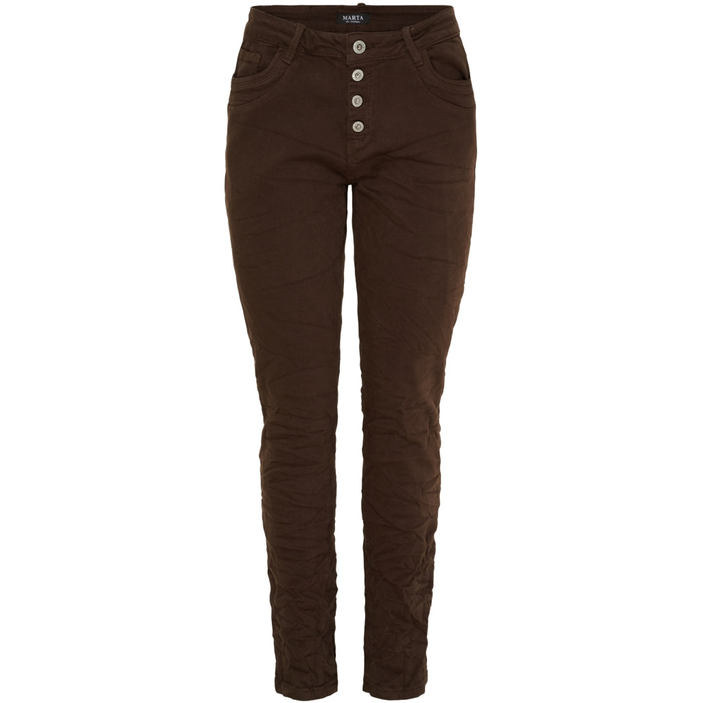 MARTA DU CHATEAU Marta du Chateau dam jeans MdcNoma MDC230-8710 Jeans Brown