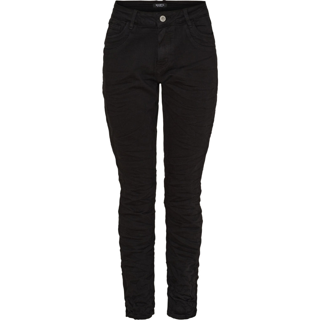 MARTA DU CHATEAU Marta du Chateau dam jeans MdcNora MDC229-8711 Jeans Black