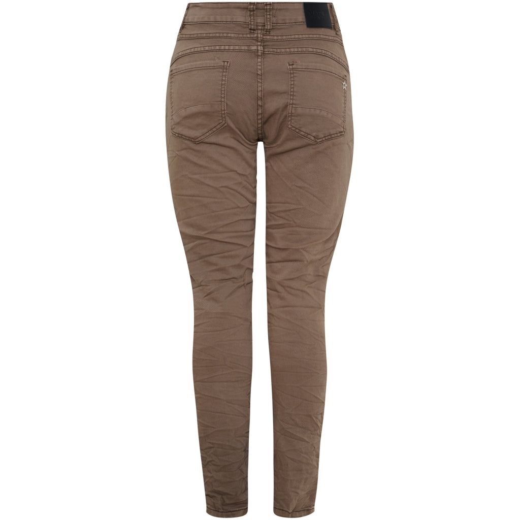 MARTA DU CHATEAU Marta du Chateau dam jeans MdcNora MDC229-8711 Jeans Mocha Brown