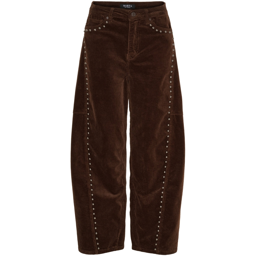 MARTA DU CHATEAU Marta du Chateau dam jeans MdcWanda MDC223-2566 Jeans Corduroy Choco