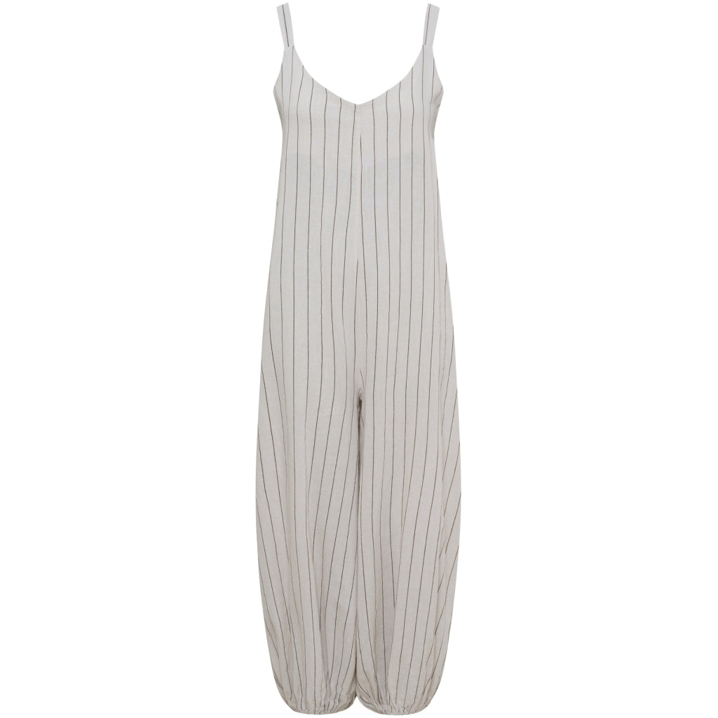 MARTA DU CHATEAU Marta du Chateau dam jumpsuit MdcTarelle 259190/1 Jumpsuit Sabbia Stripe