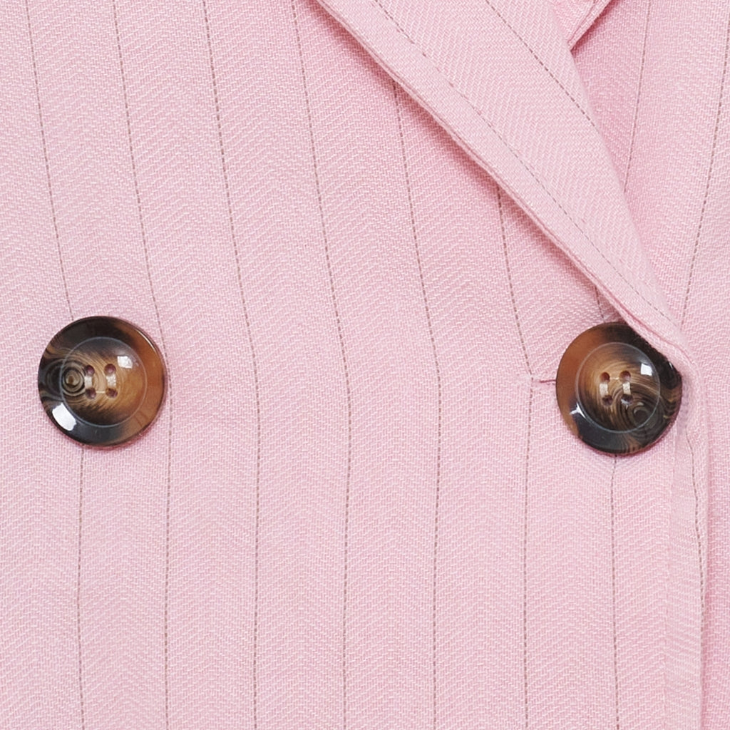 MARTA DU CHATEAU Marta du Chateau dam kavaj MdcMarissa 8232 Blazer Pink Stripe