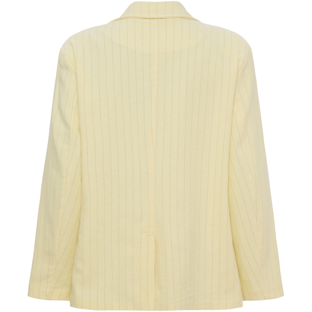 MARTA DU CHATEAU Marta du Chateau dam kavaj MdcMarissa 8232 Blazer Yellow Stripe