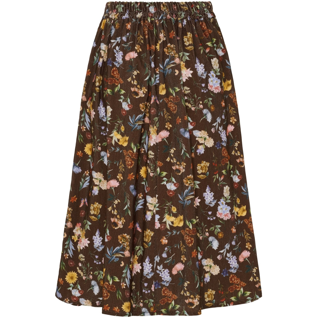 MARTA DU CHATEAU Marta du Chateau dam kjol MdcCiela 257080V Skirt Brown Print