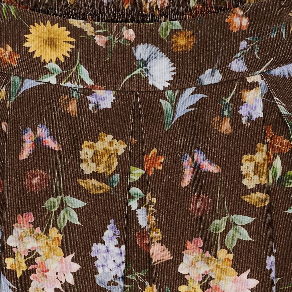 MARTA DU CHATEAU Marta du Chateau dam kjol MdcCiela 257080V Skirt Brown Print