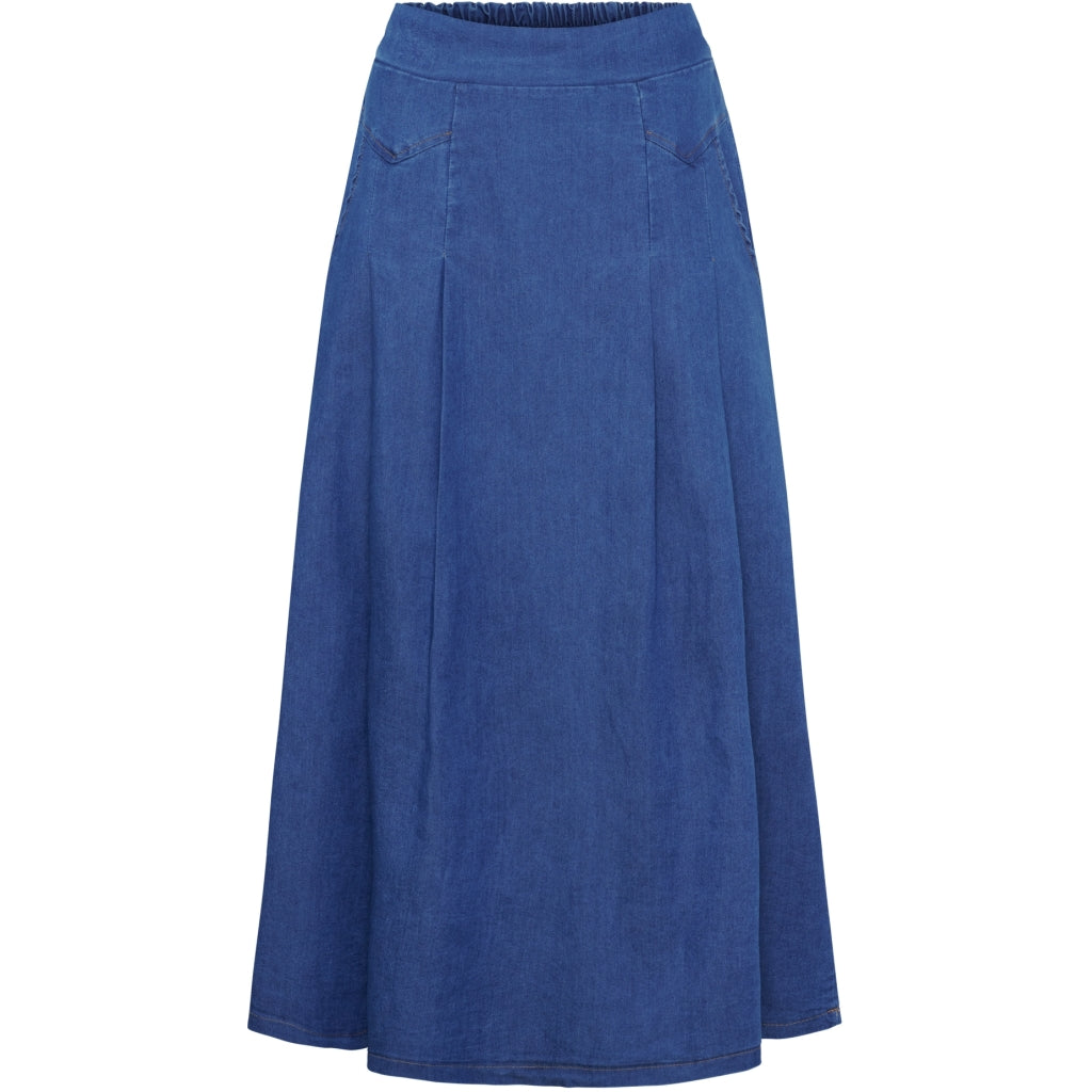 MARTA DU CHATEAU Marta du Chateau dam kjol MdcEriana SW57123 Skirt Medium Blue