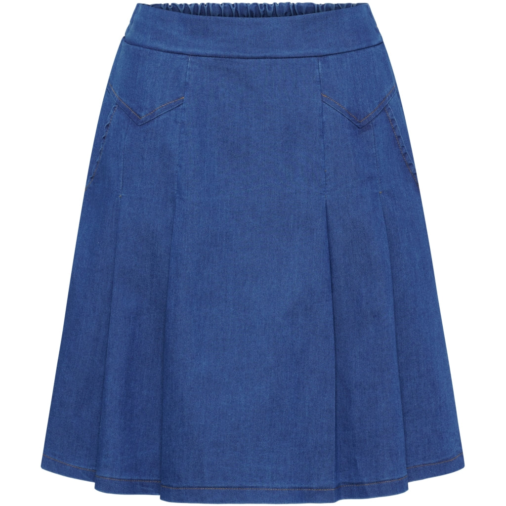 MARTA DU CHATEAU Marta du Chateau dam kjol MdcEverly SW57106 Skirt Medium Blue