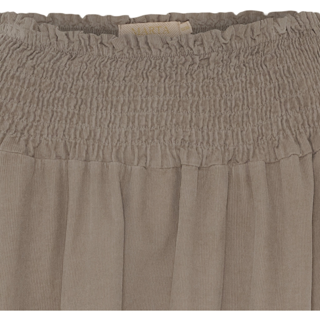 MARTA DU CHATEAU Marta du Chateau dam kjol MdcFrancoise 247465 Skirt Fango2060