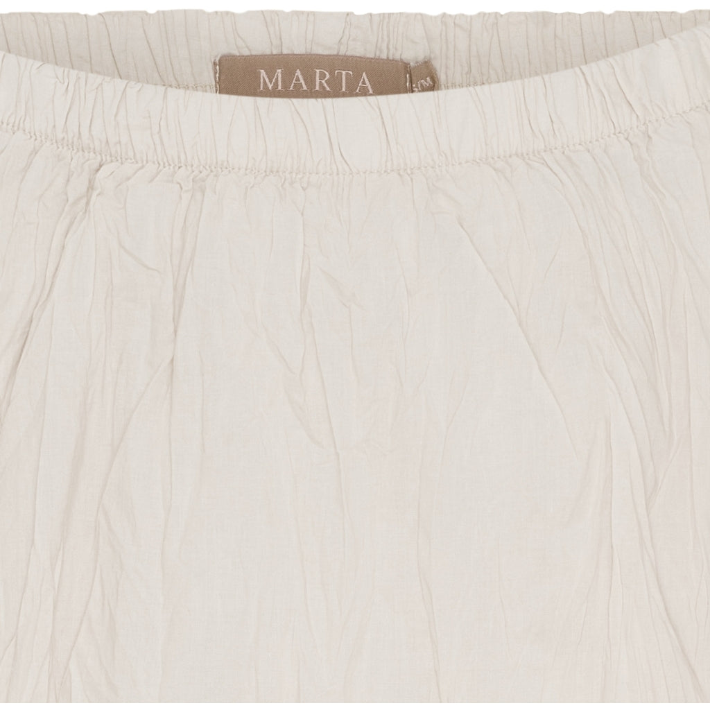 MARTA DU CHATEAU Marta du Chateau dam kjol MdcVela 257052 Skirt Beige1752