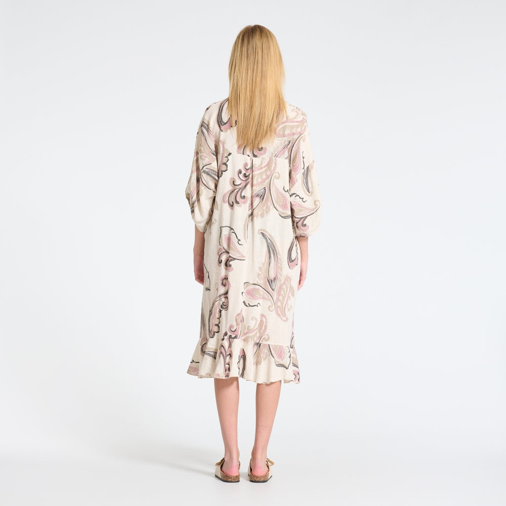 MARTA DU CHATEAU Marta du Chateau dam klänning 3798B Dress Sabbia