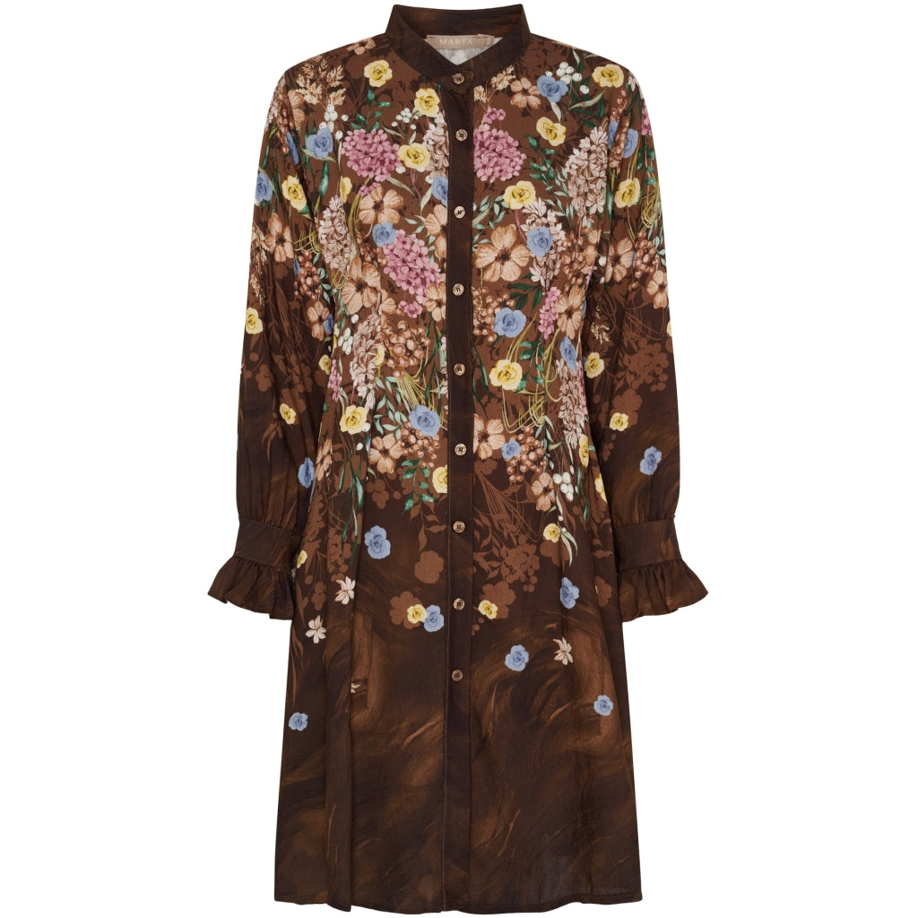 MARTA DU CHATEAU Marta du Chateau dam klänning MdcAcorn 7632 Dress Moro