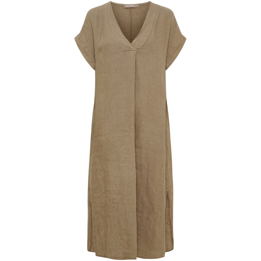 MARTA DU CHATEAU Marta du Chateau dam klänning MdcAstra TC59555M Dress Coloniale