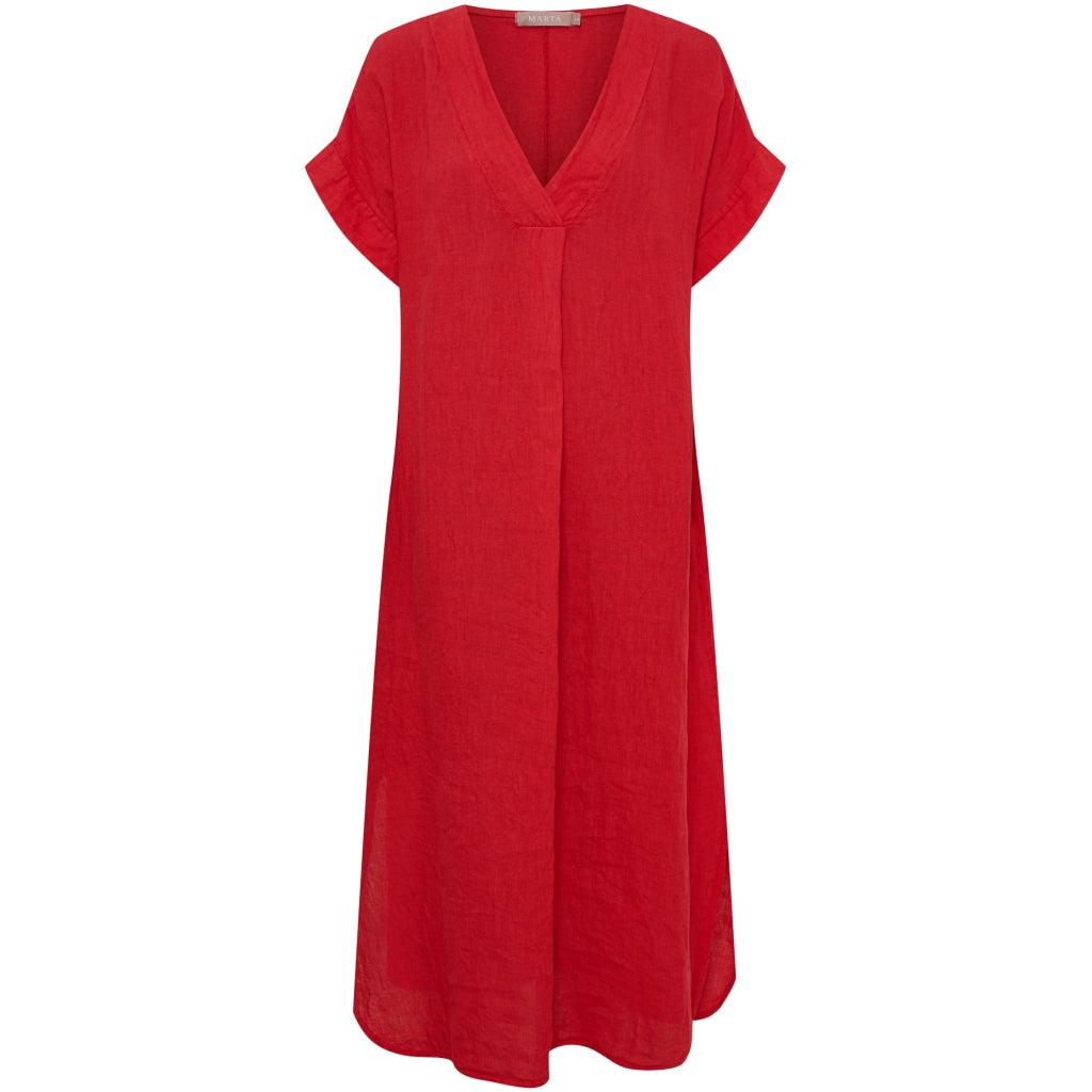 MARTA DU CHATEAU Marta du Chateau dam klänning MdcAstra TC59555M Dress Inferno91310