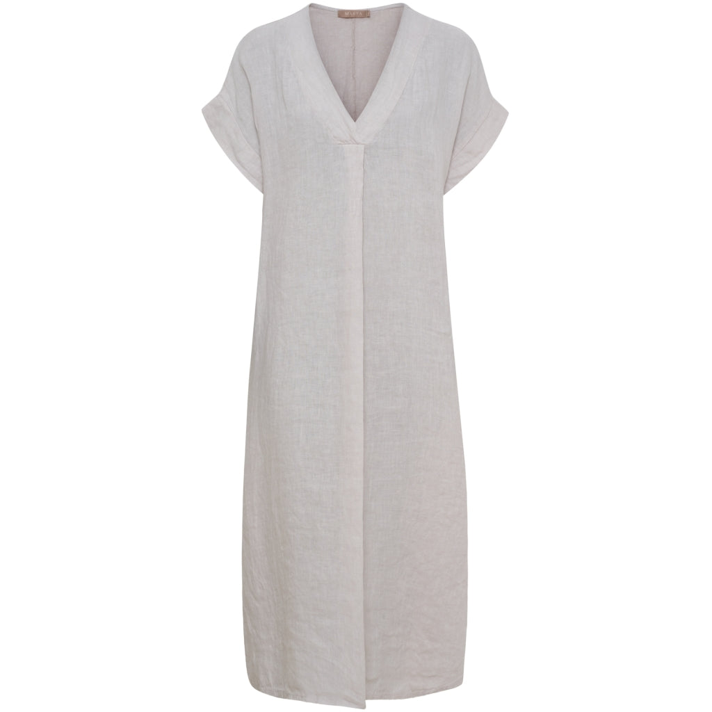 MARTA DU CHATEAU Marta du Chateau dam klänning MdcAstra TC59555M Dress Sabbia