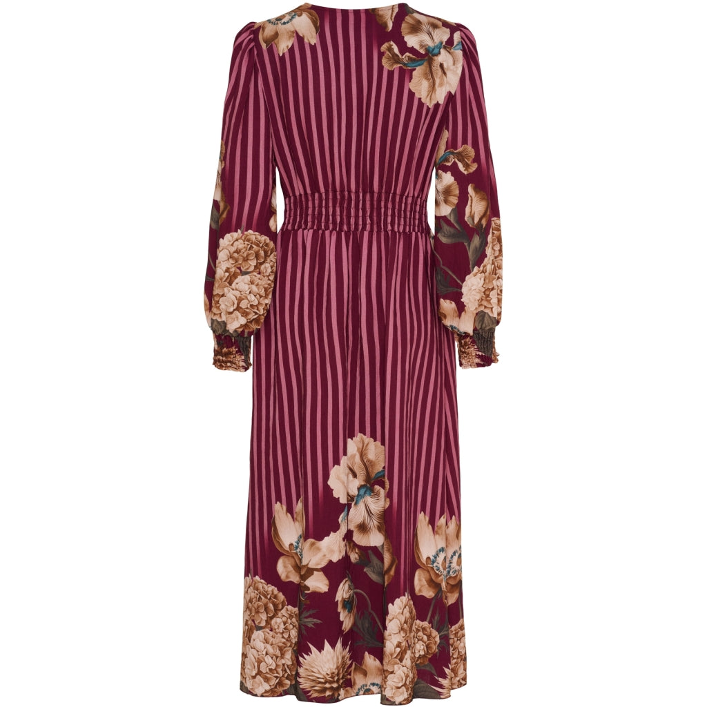 MARTA DU CHATEAU Marta du Chateau dam klänning MdcBailey 25216/B Dress Bordeaux6022