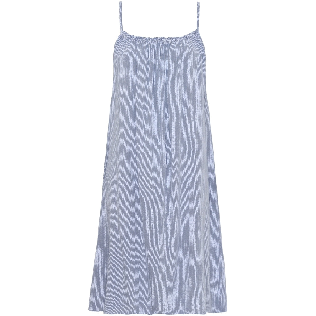 MARTA DU CHATEAU Marta du Chateau dam klänning MdcCarmen 7050 Dress Blue Jeans