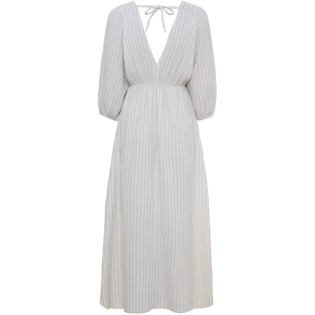 MARTA DU CHATEAU Marta du Chateau dam klänning MdcClario 84642 Dress Sky Blue/Burro