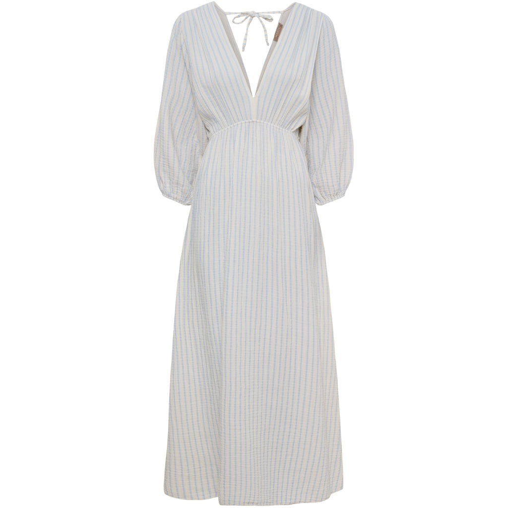MARTA DU CHATEAU Marta du Chateau dam klänning MdcClario 84642 Dress Sky Blue/Burro