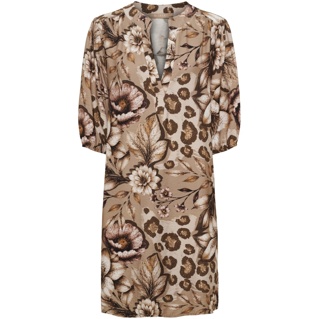 MARTA DU CHATEAU Marta du Chateau dam klänning MdcGoldie 7474 Dress Camello1948ppg