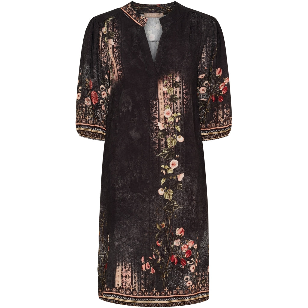 MARTA DU CHATEAU Marta du Chateau dam klänning MdcGoldie 7474 Dress Nero5295tpg