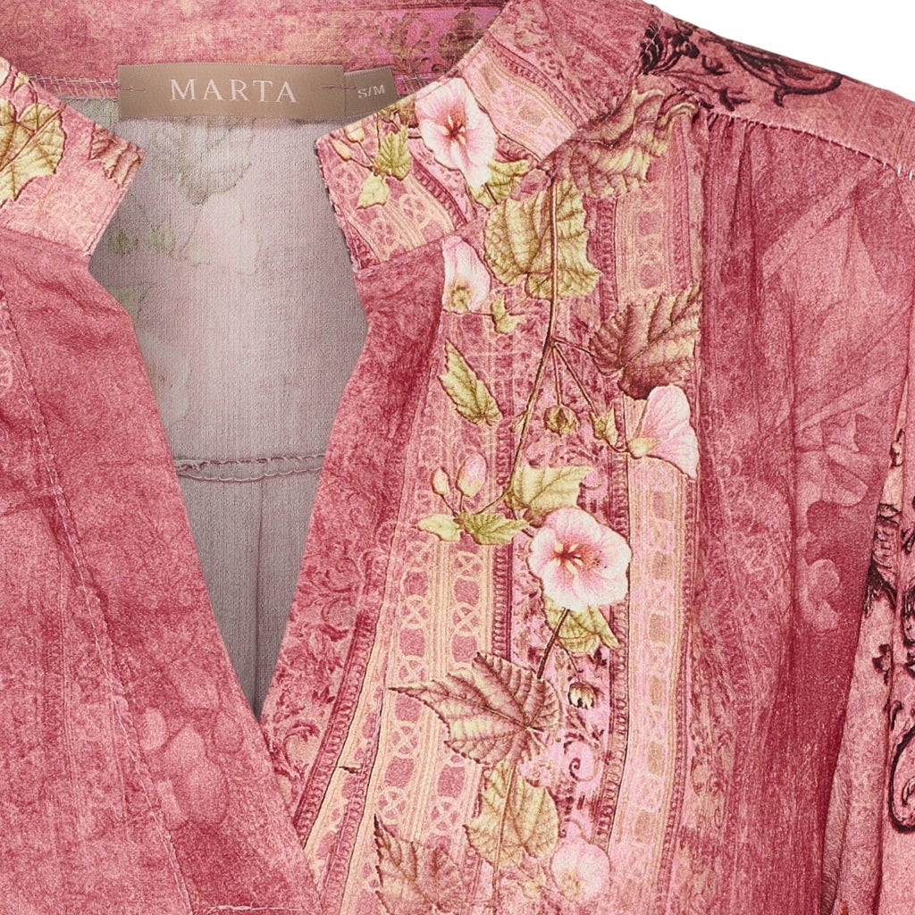 MARTA DU CHATEAU Marta du Chateau dam klänning MdcGoldie 7474 Dress Rosa5295tpg