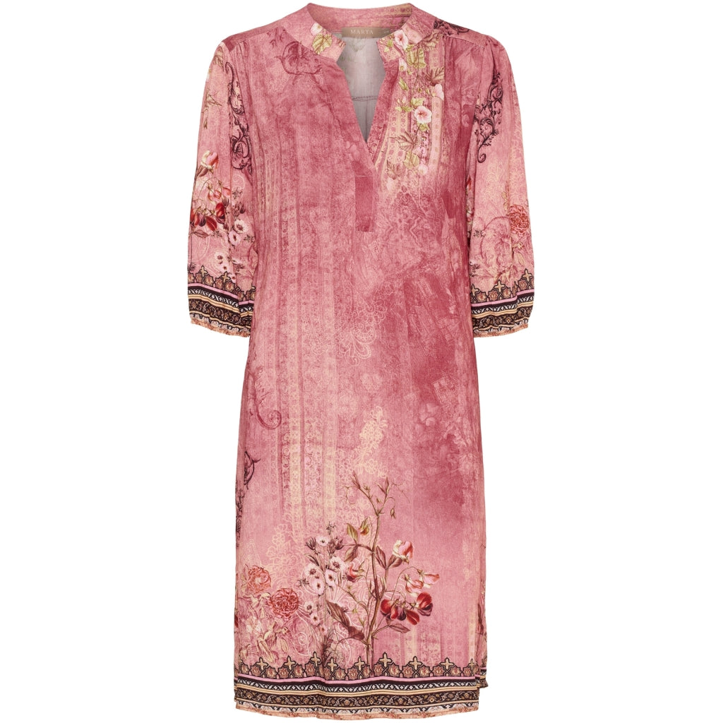 MARTA DU CHATEAU Marta du Chateau dam klänning MdcGoldie 7474 Dress Rosa5295tpg