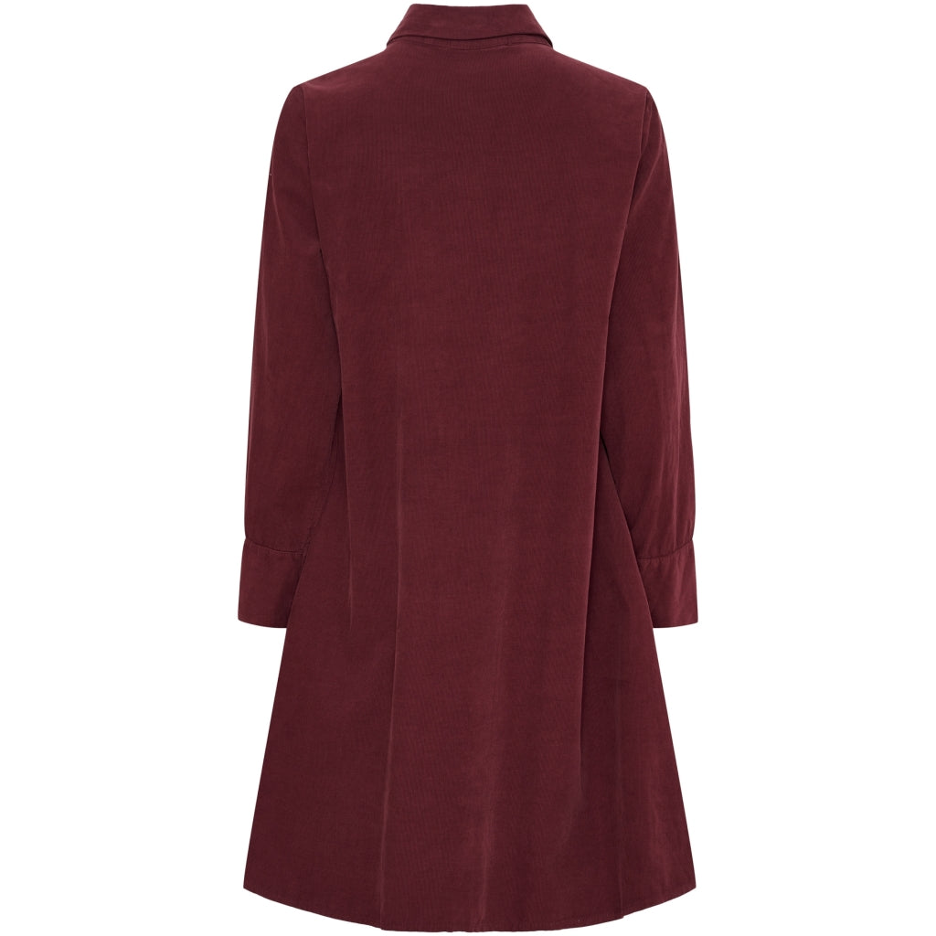MARTA DU CHATEAU Marta du Chateau dam klänning MdcGunvor 7411 Dress Bordeaux