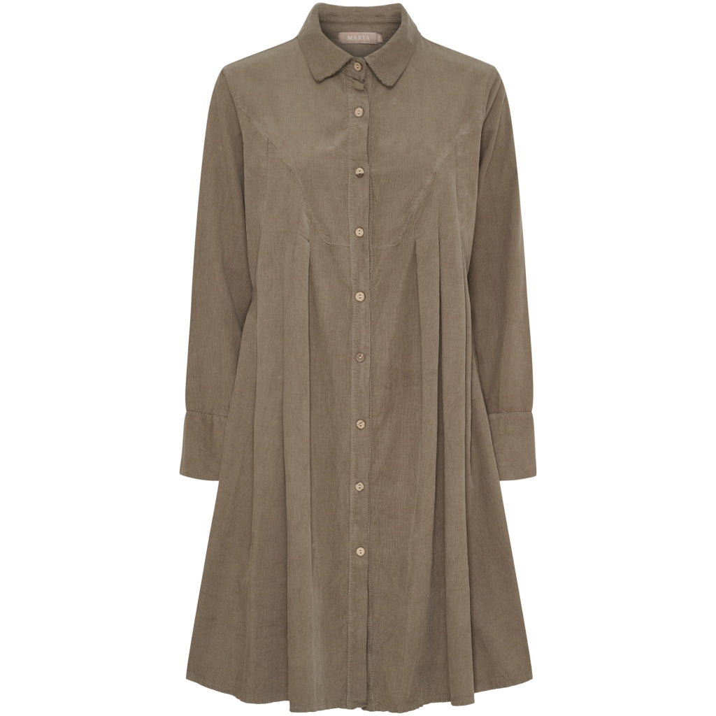 MARTA DU CHATEAU Marta du Chateau dam klänning MdcGunvor 7411 Dress Fango