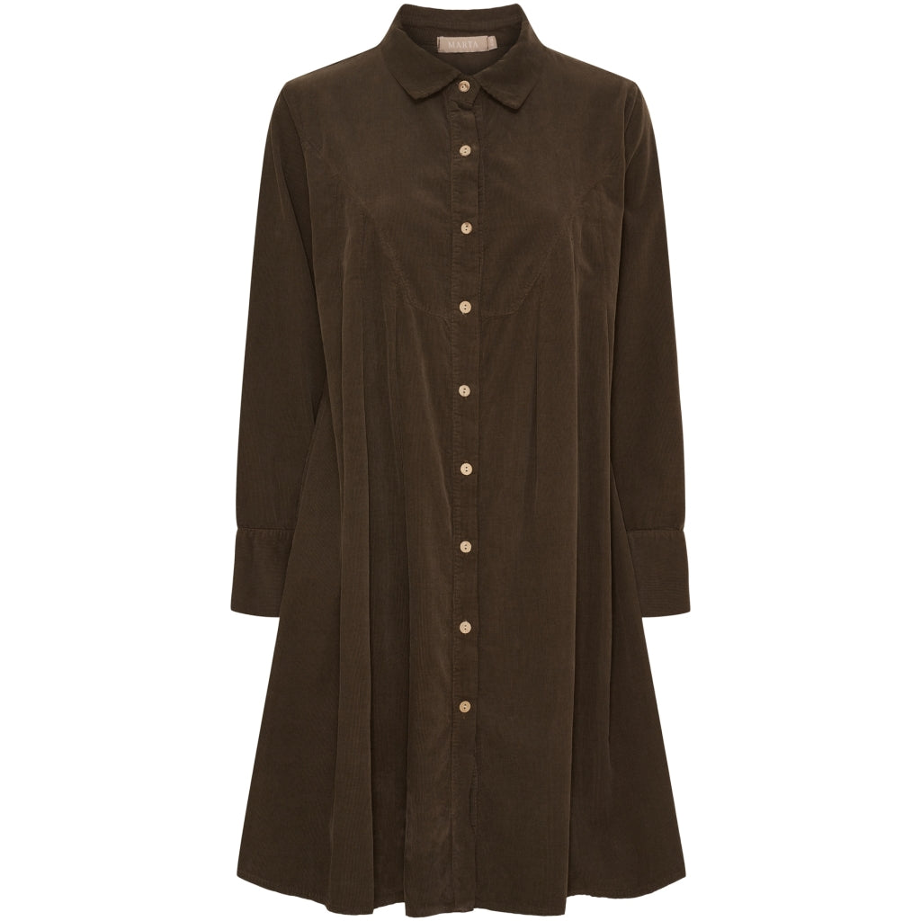 MARTA DU CHATEAU Marta du Chateau dam klänning MdcGunvor 7411 Dress Moro