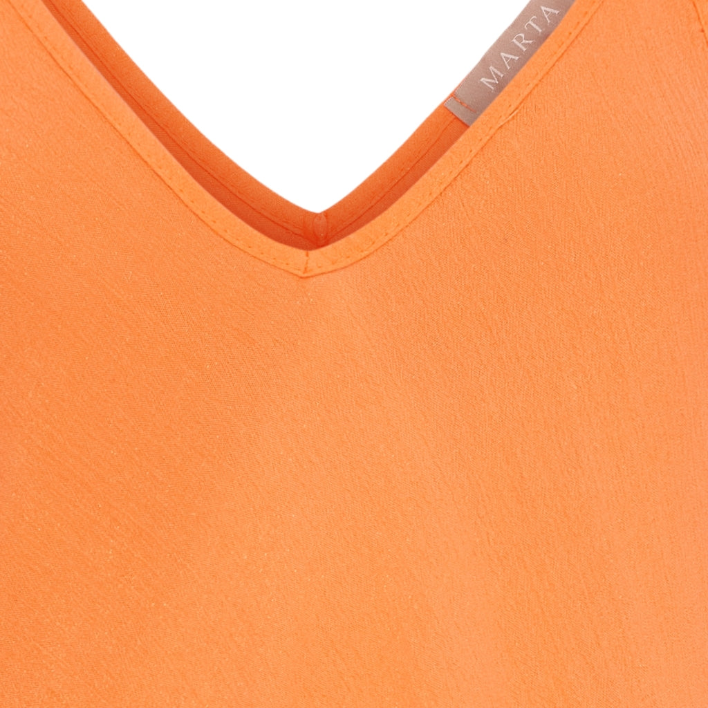 MARTA DU CHATEAU Marta du Chateau dam klänning MdcIris 7349A Dress Arancio98