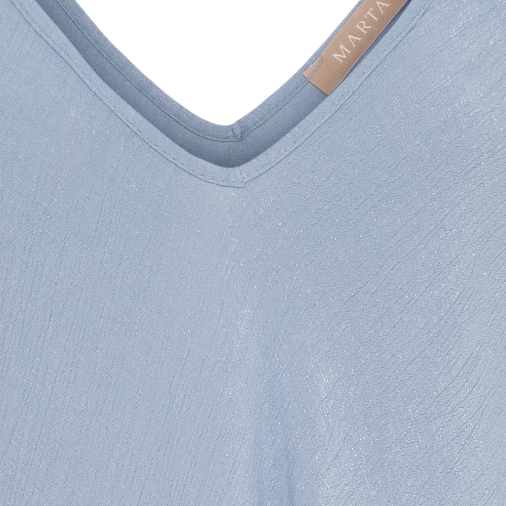 MARTA DU CHATEAU Marta du Chateau dam klänning MdcIris 7349A Dress Jeans410