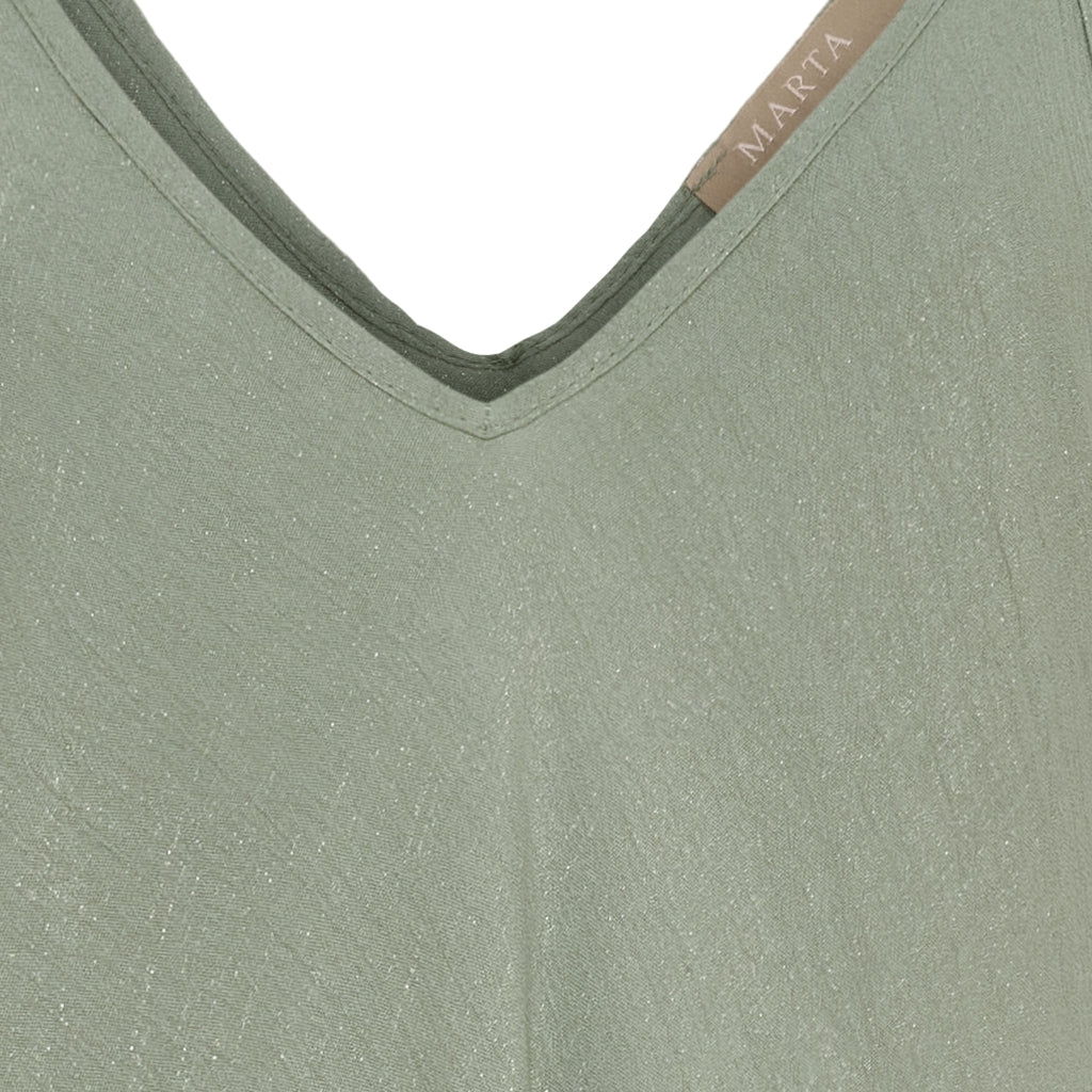 MARTA DU CHATEAU Marta du Chateau dam klänning MdcIris 7349A Dress Military1011