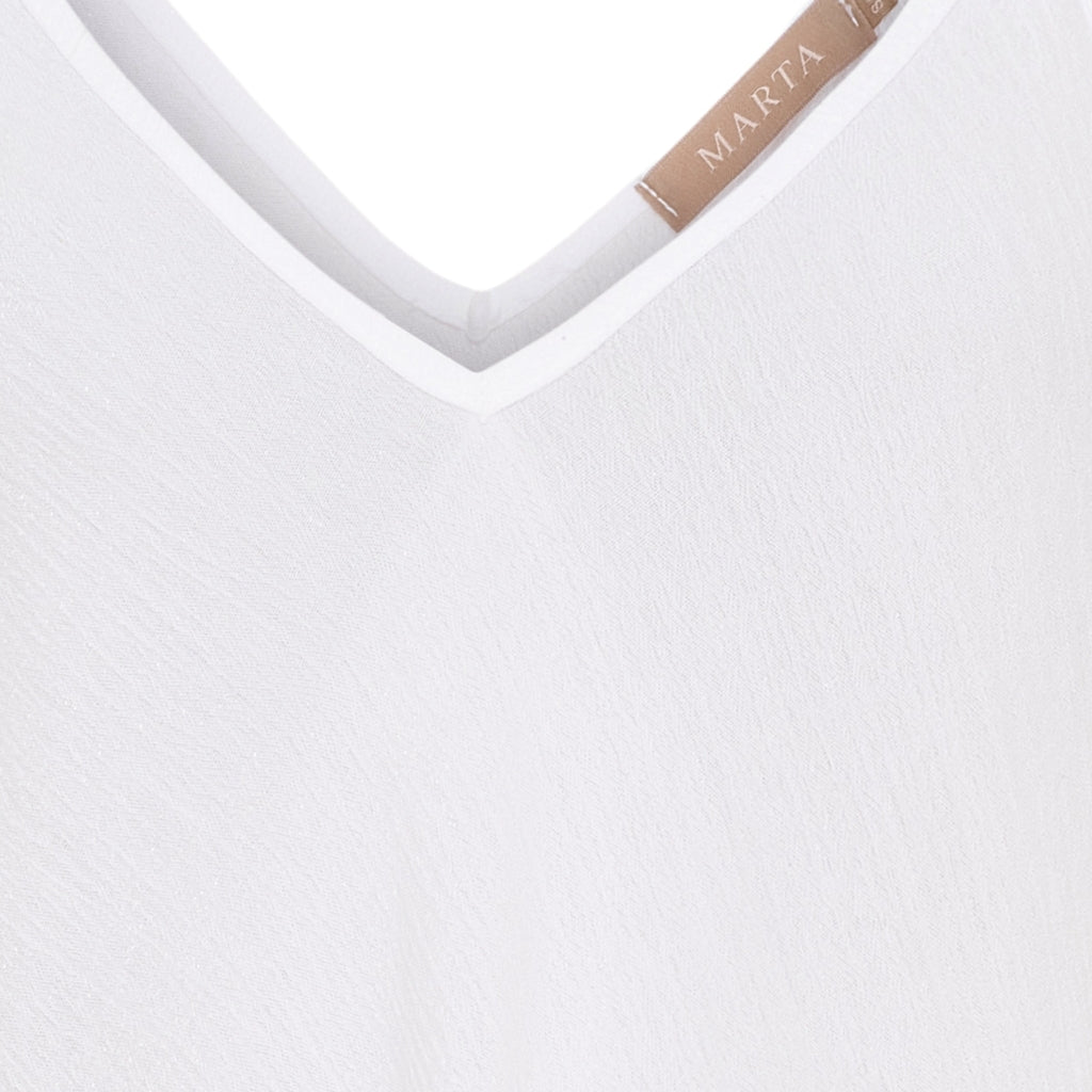 MARTA DU CHATEAU Marta du Chateau dam klänning MdcIris 7349A Dress White