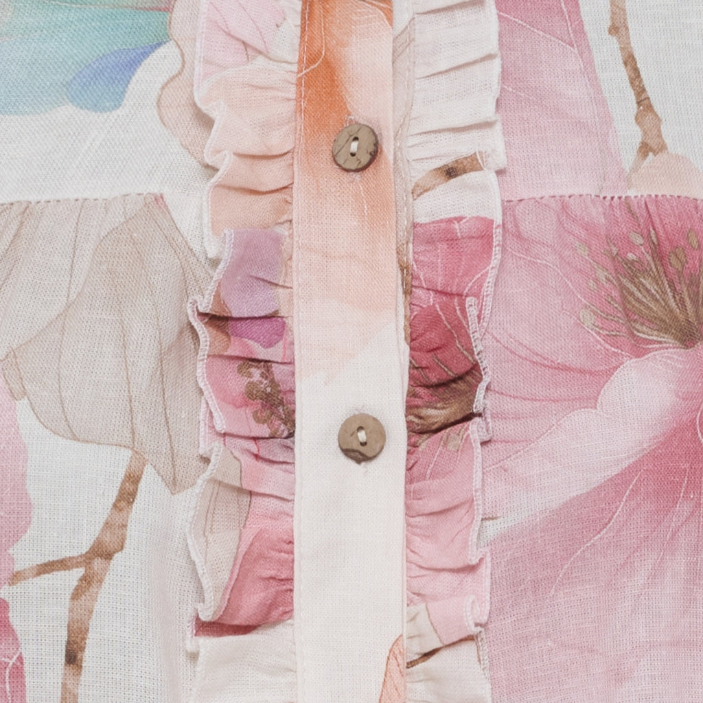 MARTA DU CHATEAU Marta du Chateau dam klänning MdcJoella 269112 Dress Pink Flower